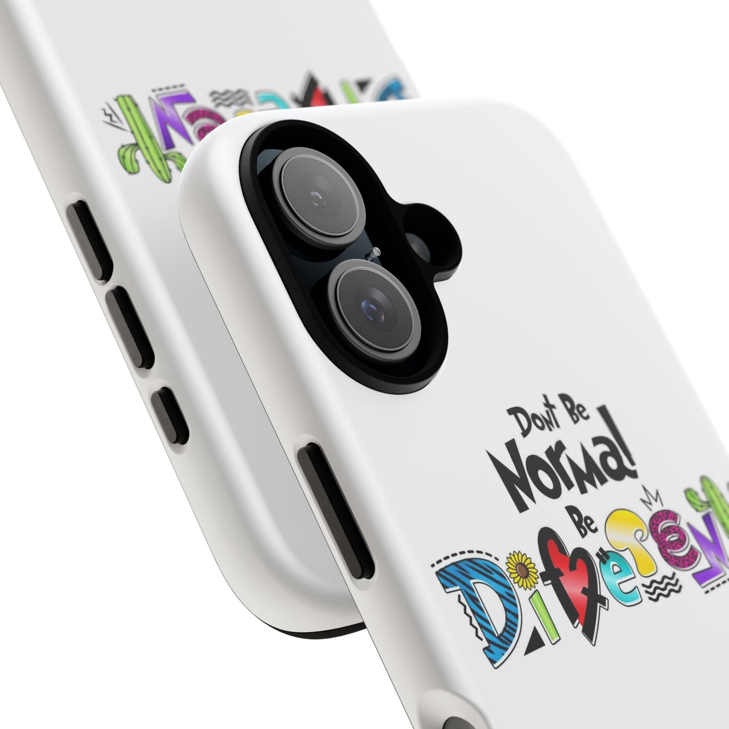 'Don't Be Normal, Be Different' - Phone Case