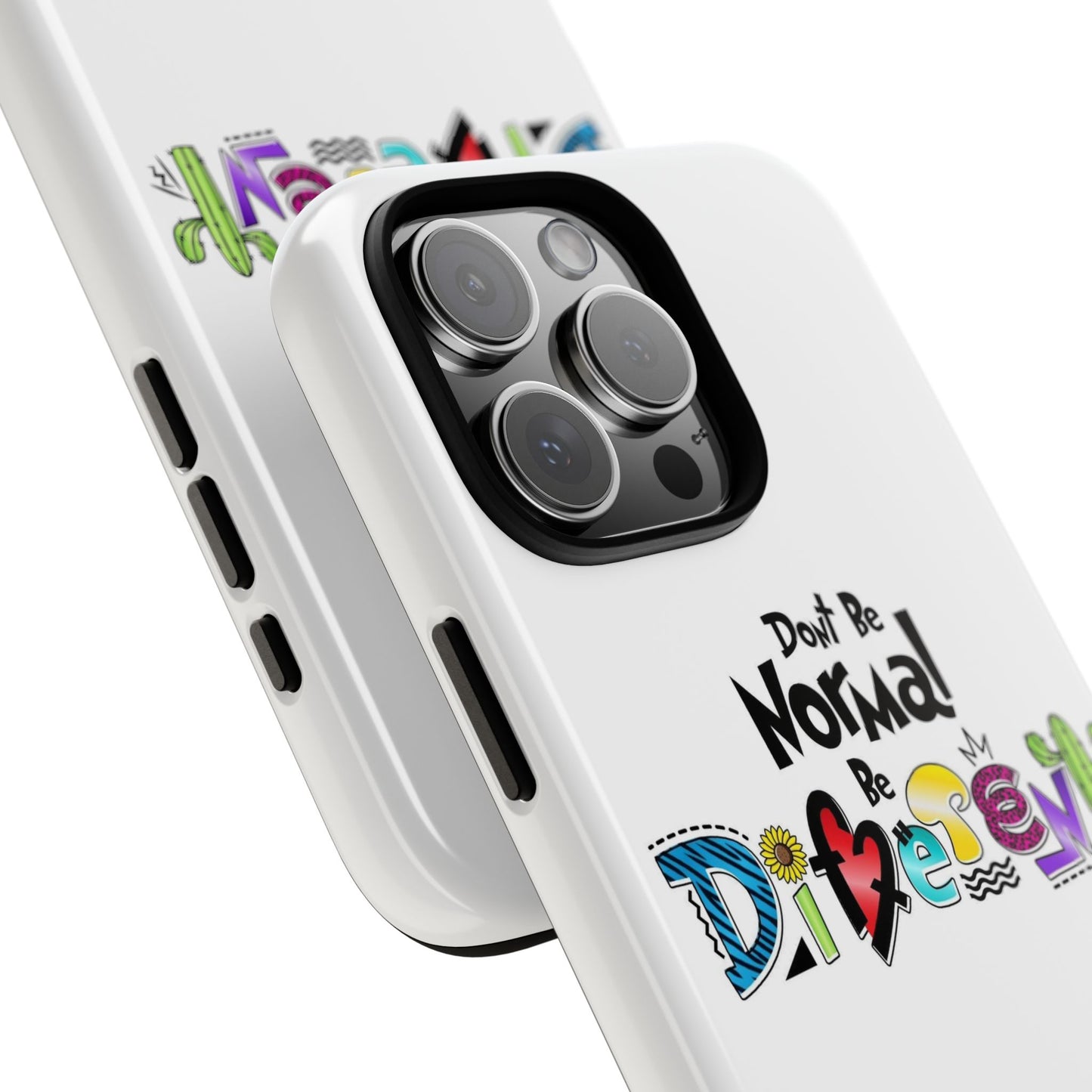 'Don't Be Normal, Be Different' - Phone Case