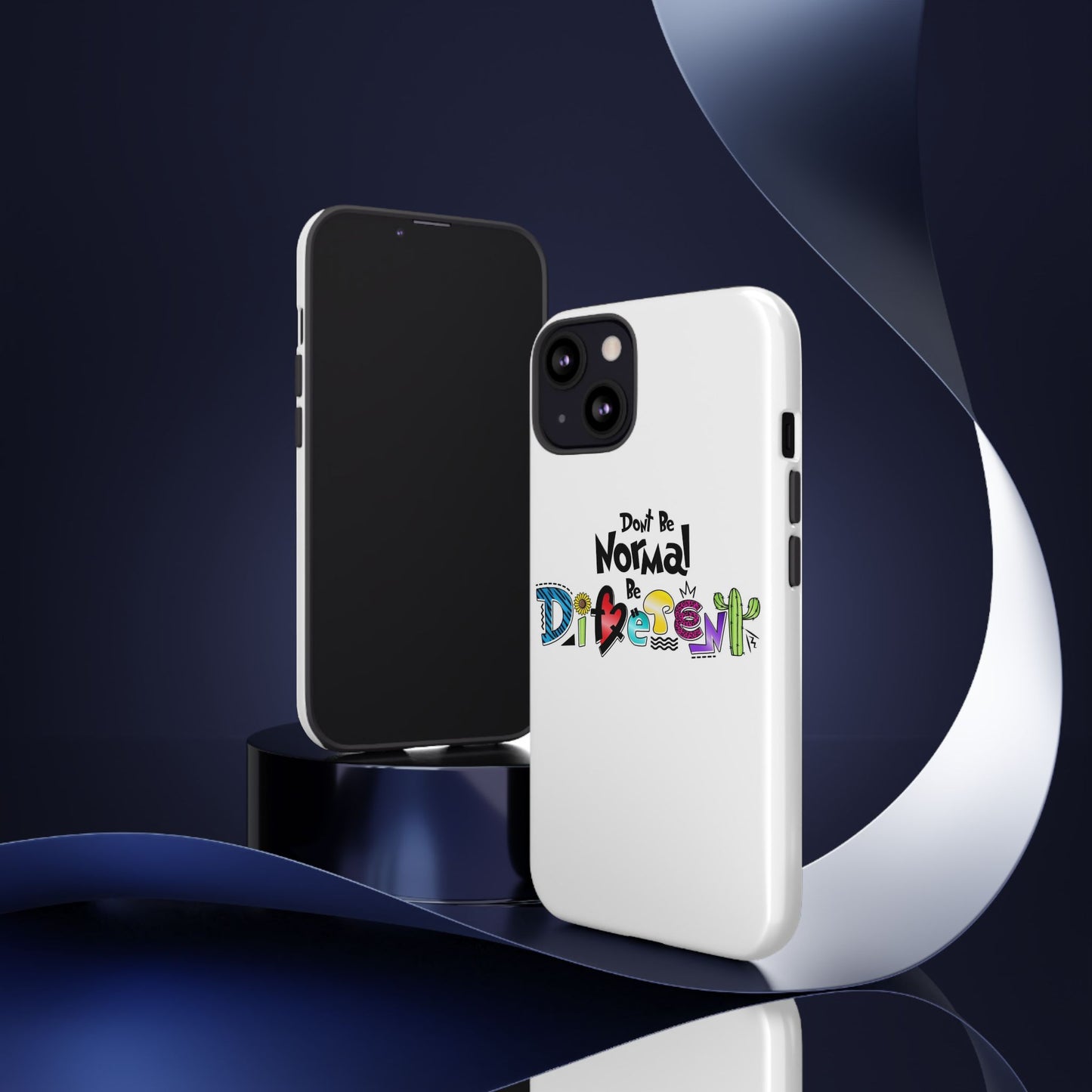 'Don't Be Normal, Be Different' - Phone Case