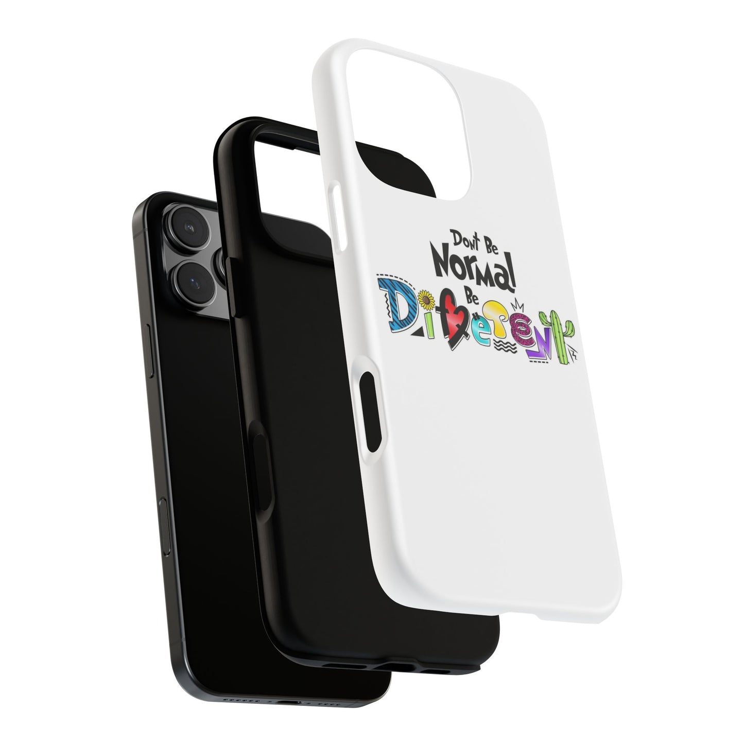 'Don't Be Normal, Be Different' - Phone Case