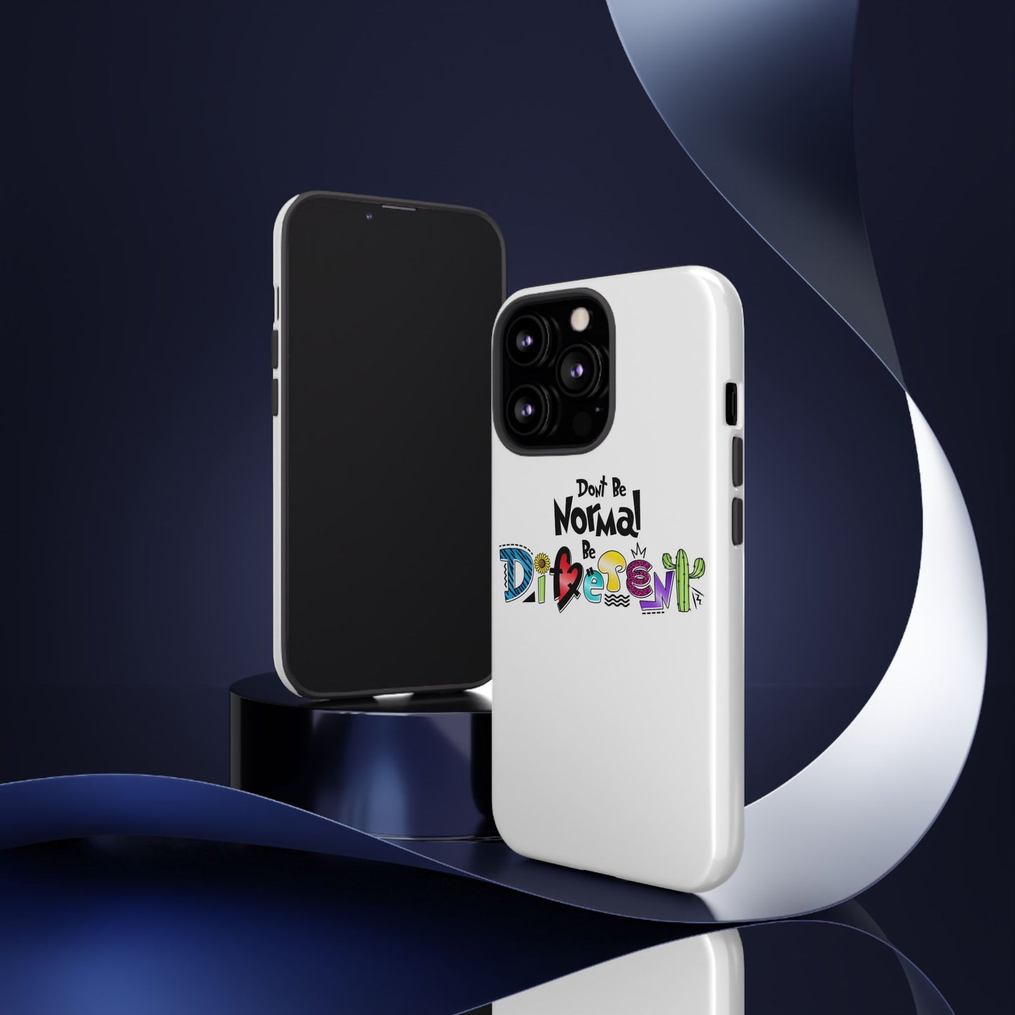 'Don't Be Normal, Be Different' - Phone Case