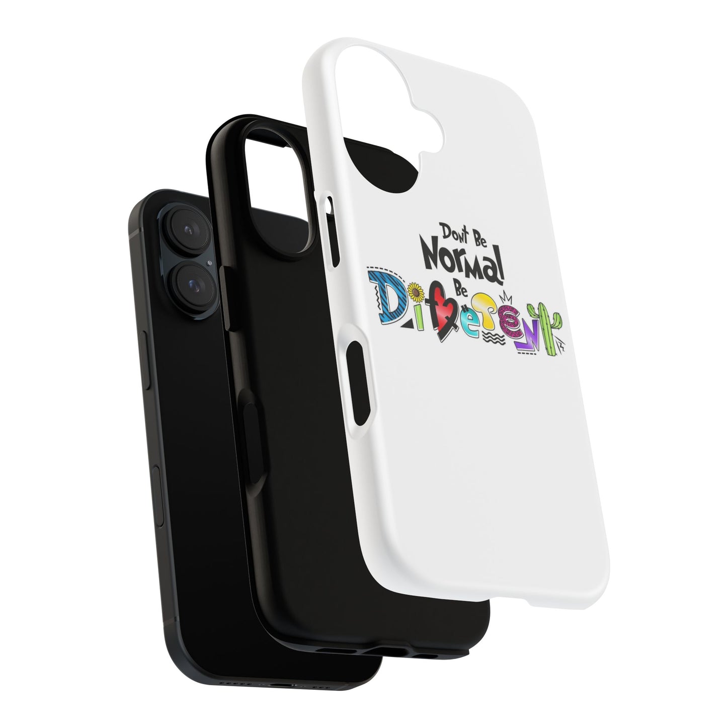'Don't Be Normal, Be Different' - Phone Case