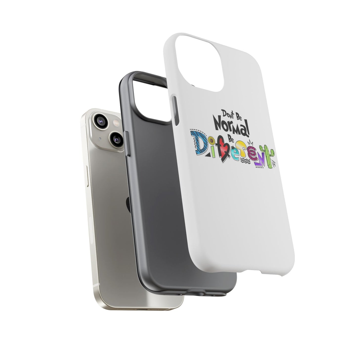 'Don't Be Normal, Be Different' - Phone Case