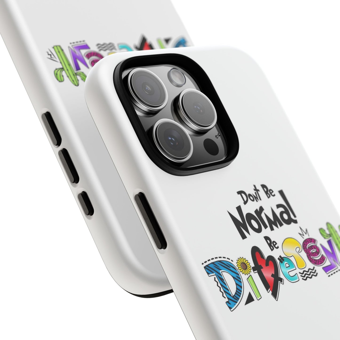 'Don't Be Normal, Be Different' - Phone Case