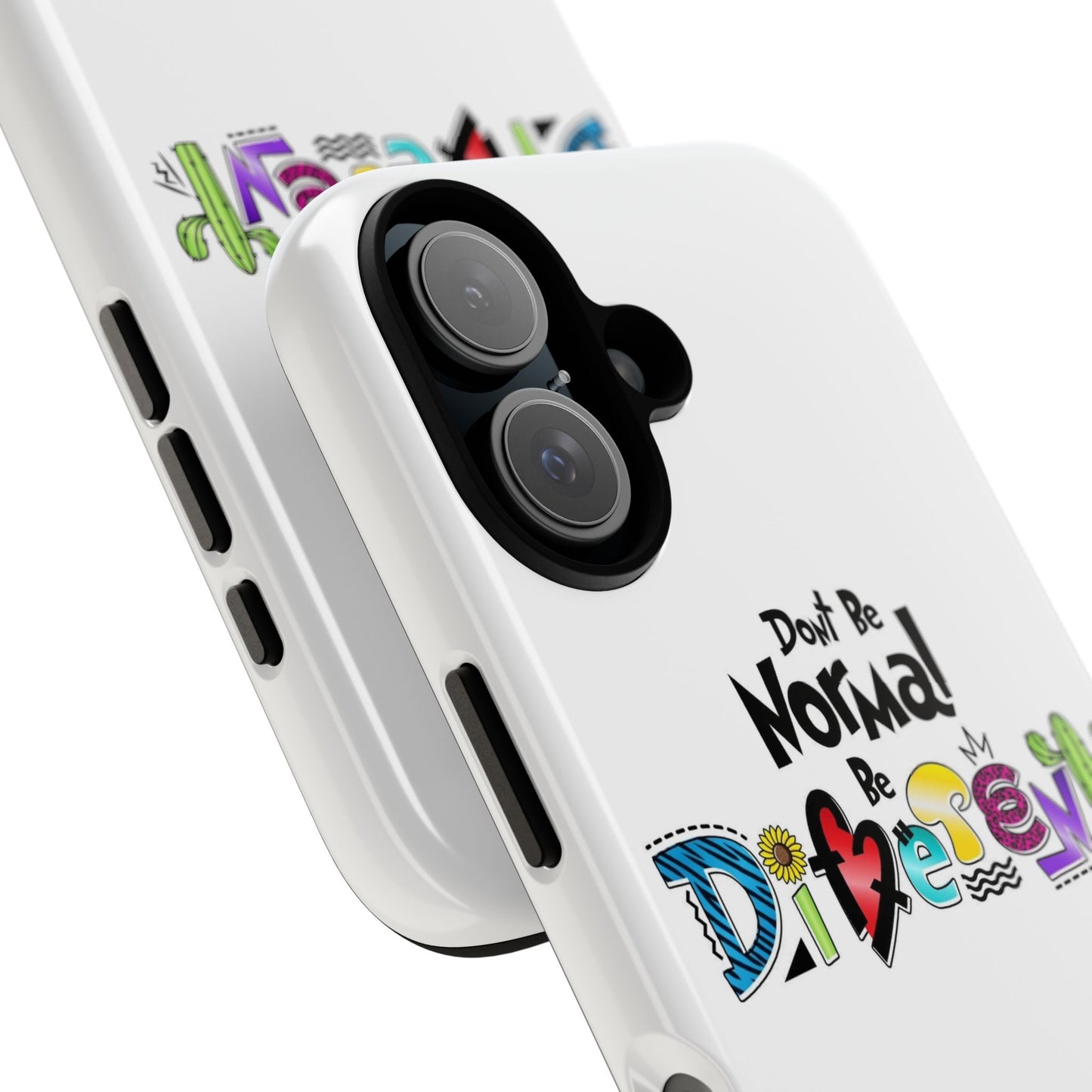 'Don't Be Normal, Be Different' - Phone Case